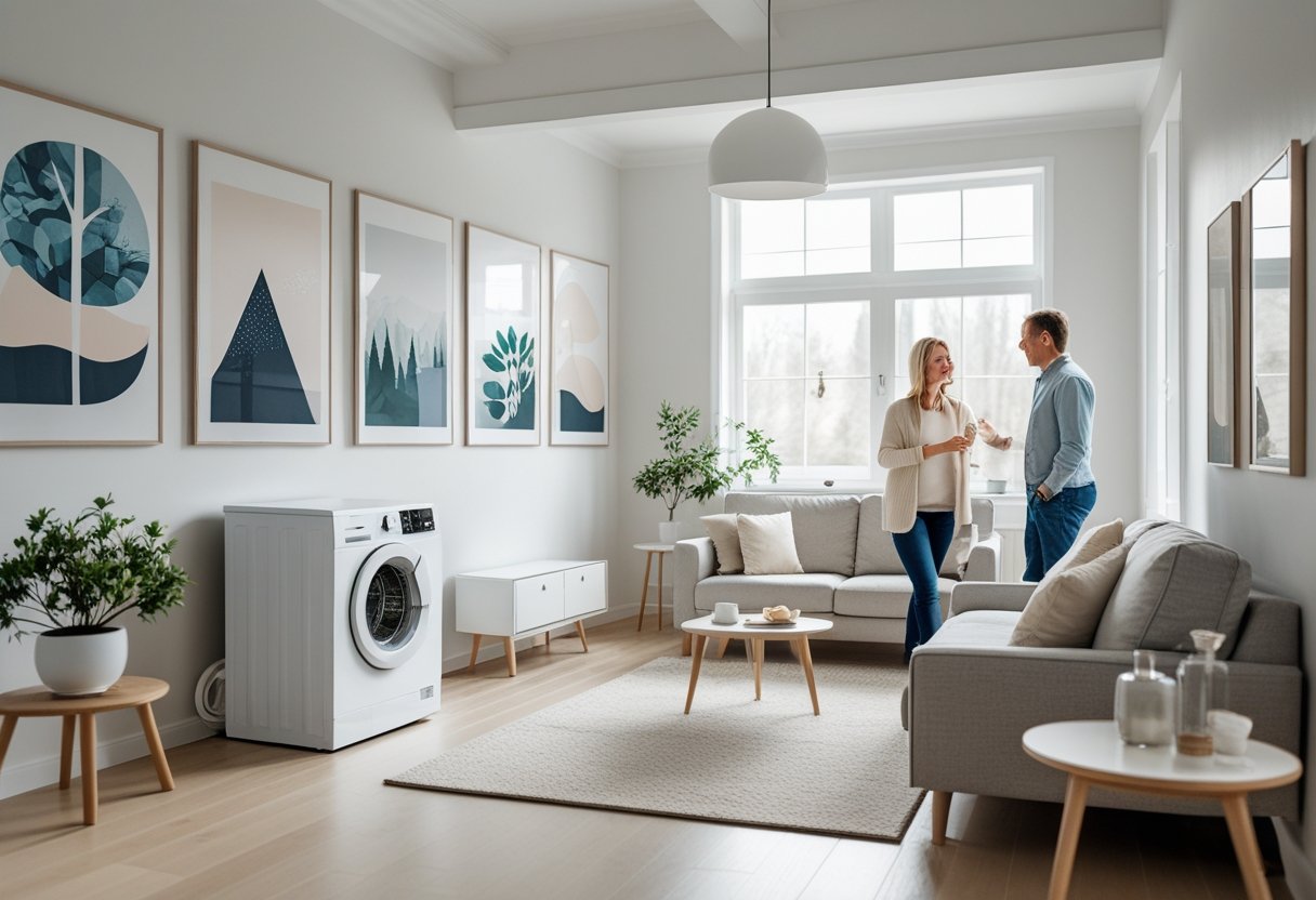 Saadan skaber du et stilfuldt hjem med plakater og finder billig vaskemaskine tilbud