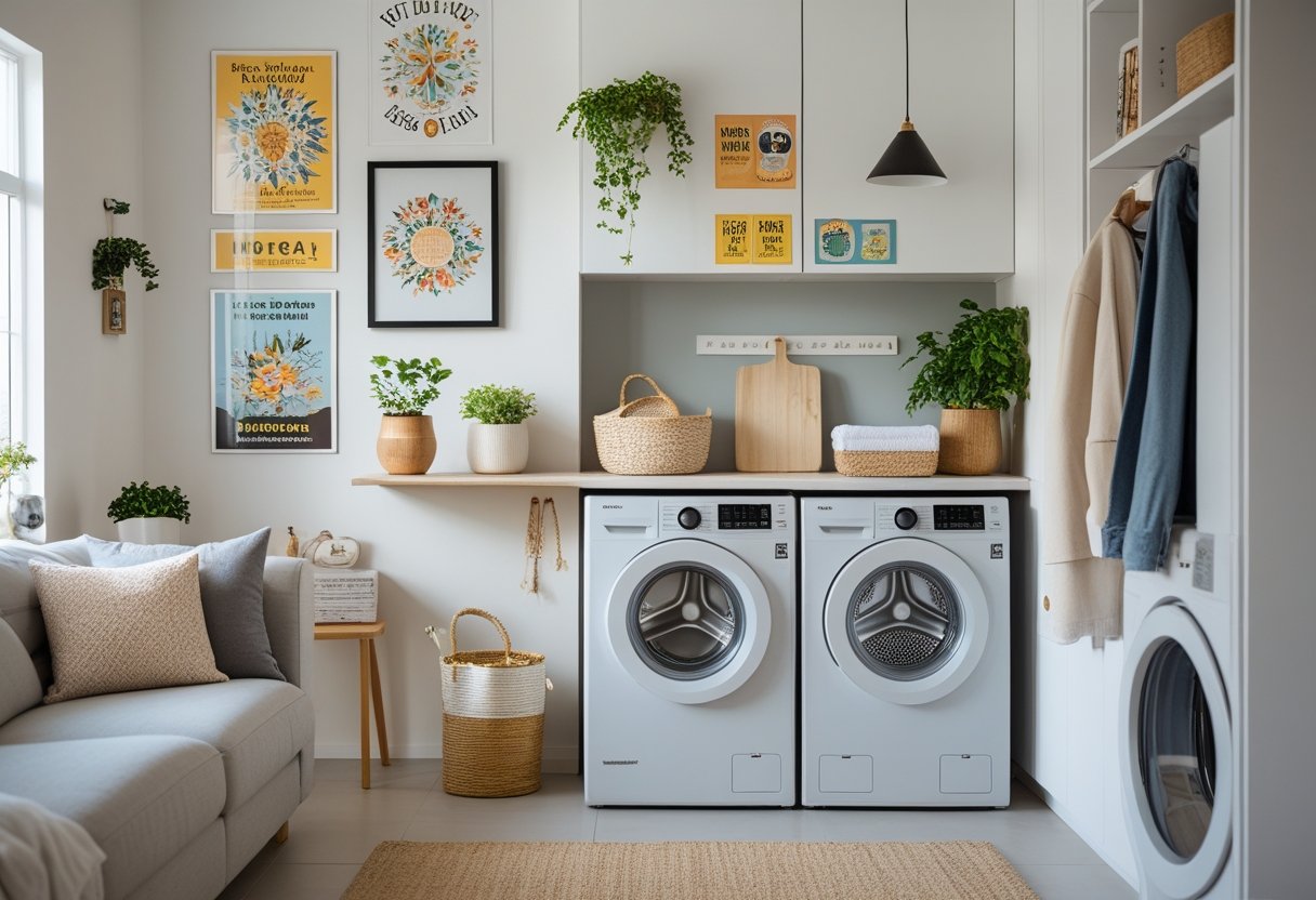 Saadan skaber du et stilfuldt hjem med personlige plakater og gode tilbud paa vaskemaskiner
